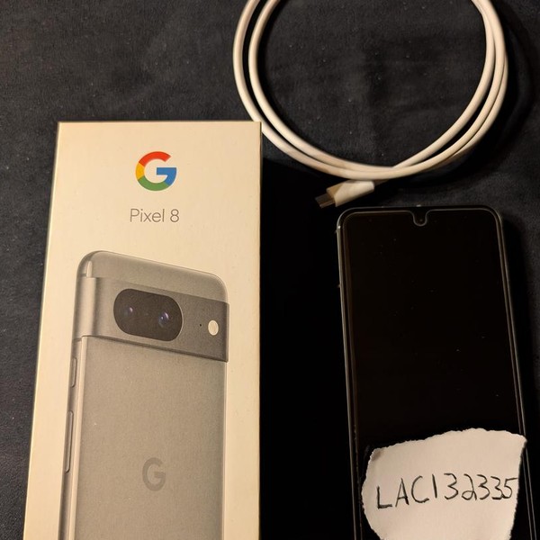 Google Pixel 8 - Unlocked, 128 GB, Hazel, 8 GB, G9BQD, Sub-6 5G