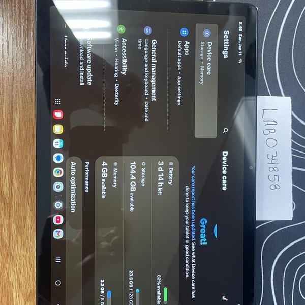 Samsung Galaxy Tab A9 Plus - Wi-Fi, 128 GB, Navy Blue, 8 GB, SM-X210