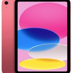 Good Apple iPad 10th Gen - Unlocked, Pink, 64 GB, A2757