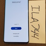 Good Samsung Galaxy S10 Plus - AT&T, 128 GB, White, 8 GB, SM-G975U