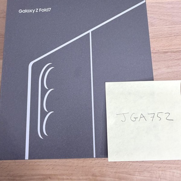 Samsung Galaxy Z Fold7 - Verizon, 256 GB, Jetblack, 12 GB, SM-F966U