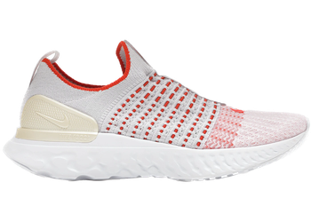 Nike React Phantom Run Flyknit 2 Vast Grey Fire Pink Team Orange (Women's) for sale