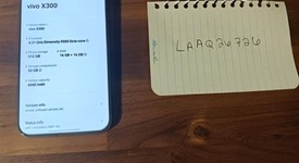 Good
													Vivo X300 - Unlocked Non-US, Black, 512 GB, 16 GB, photo 1 of 6