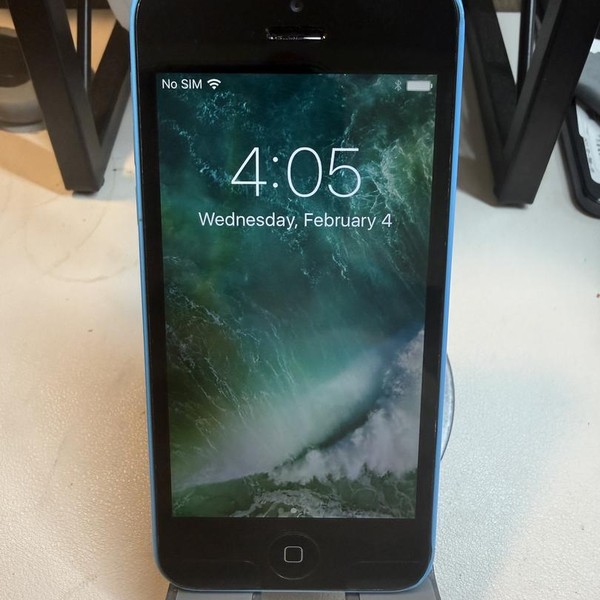 Apple iPhone 5C - Unlocked, 16 GB, Blue, A1532, GSM