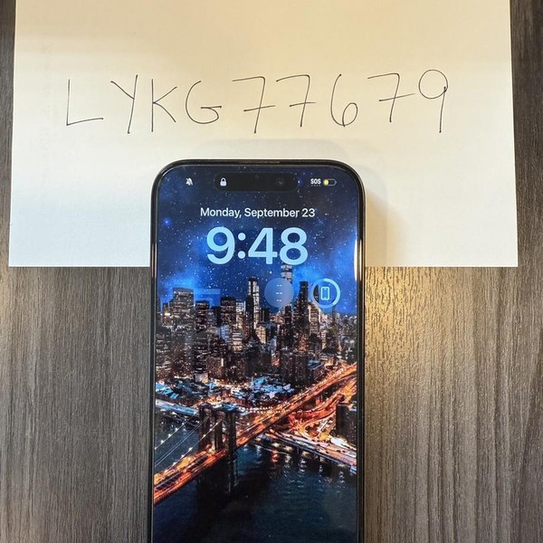 Apple iPhone 15 Pro - Verizon, 256 GB, Black, A2848