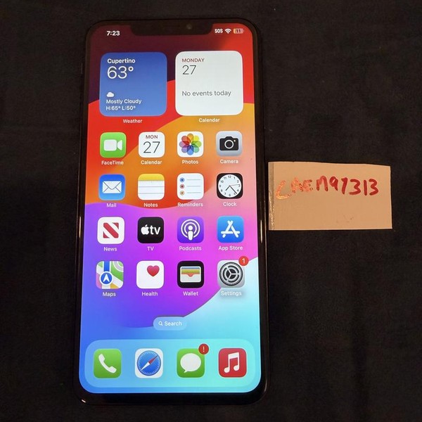Apple iPhone Xs Max - Unlocked, 64 GB, Gray, A1921
