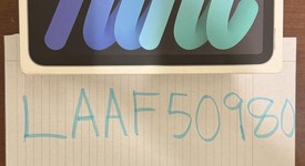 New
													Apple iPad Mini 7th Gen - Wi-Fi, Gray, 256 GB, A2993, photo 1 of 5