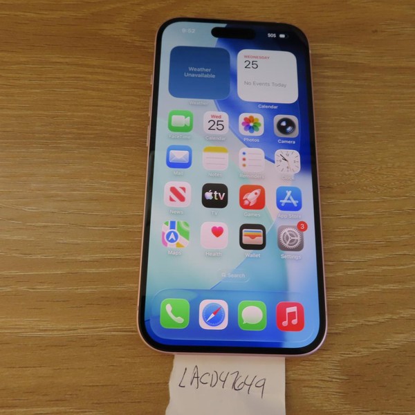 Apple iPhone 15 - T-Mobile, 128 GB, Pink, A2846