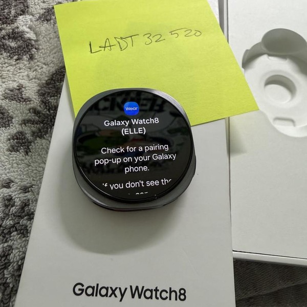 Samsung Galaxy Watch8 - Unlocked, Graphite, SM-L335, 44mm