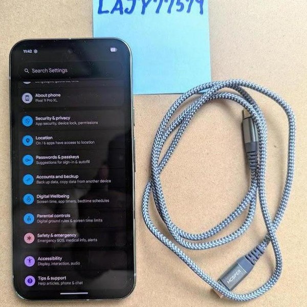 Google Pixel 9 Pro XL - Spectrum, 128 GB, Hazel, 16 GB, GGX8B