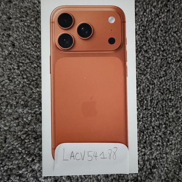 Apple iPhone 17 Pro - Unlocked, 256 GB, Cosmic Orange, A3256