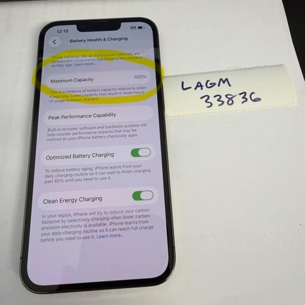 Apple iPhone 13 Pro - Unlocked, 128 GB, Graphite, A2483