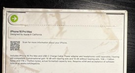 New
													Apple iPhone 16 Pro Max - Unlocked, Black, 256 GB, A3084, photo 5 of 6