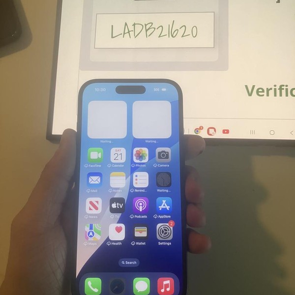 Apple iPhone 15 - T-Mobile, 128 GB, Black, A2846