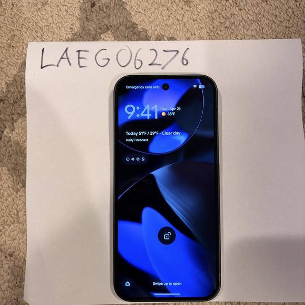 Google Pixel 9 - Unlocked, 128 GB, Obsidian, 12 GB, G2YBB