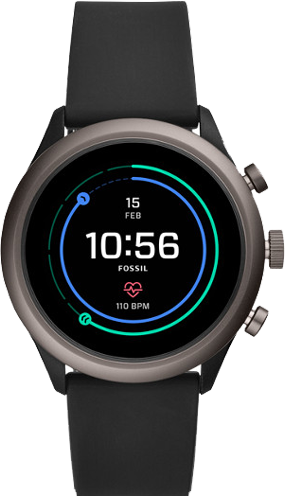 Fossil Sport Smartwatch - Black, 43mm