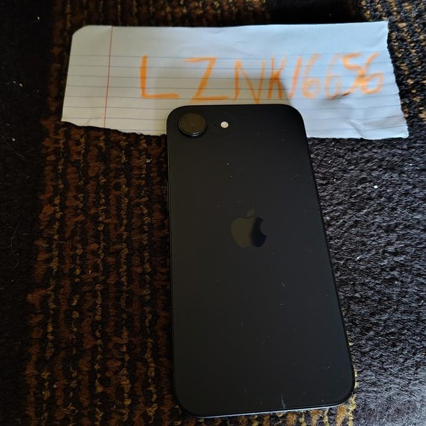 Apple iPhone 16e - Unlocked, 128 GB, Black, A3212