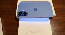 Mint
													Apple iPhone 16 - Unlocked, Ultramarine, 128 GB, A3081, photo 3 of 9