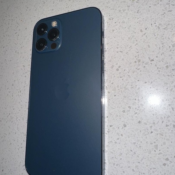 Apple iPhone 12 Pro - Unlocked, 128 GB, Pacific Blue, A2341
