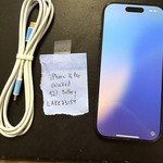 Good Apple iPhone 16 Pro - Unlocked, 128 GB, Black, A3083