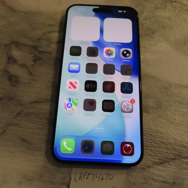 Apple iPhone 15 Pro Max - Unlocked, 256 GB, Black, A2849