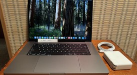 Mint
													MacBook Pro 2021 - 16" - Apple M1 Pro 10-core, Gray, 2 TB, 32 GB, photo 1 of 6