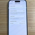 Good Apple iPhone 15 - Unlocked, Blue, 128 GB, A2846