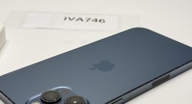 Good
													Apple iPhone 12 Pro Max - Unlocked, Pacific Blue, 256 GB, A2342, photo 3 of 4