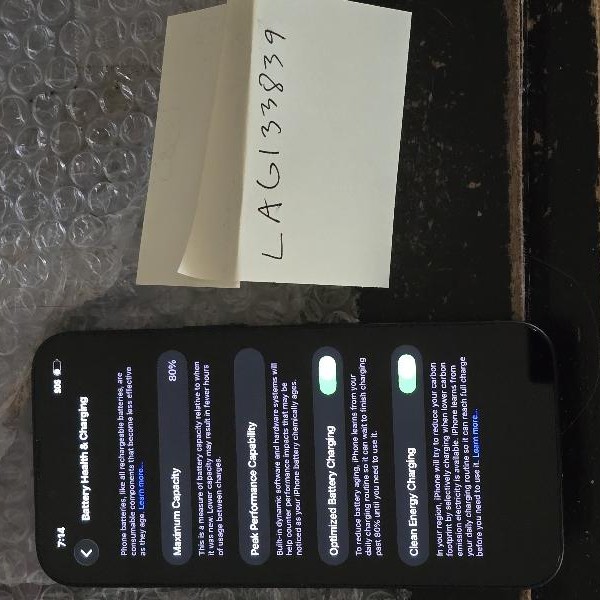 Apple iPhone 14 - Unlocked, 128 GB, Midnight, A2649