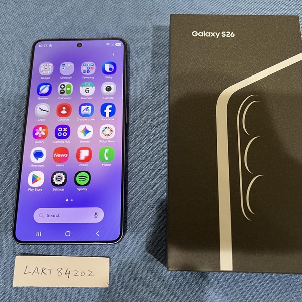 Samsung Galaxy S26 - Spectrum, 256 GB, Cobalt Violet, 12 GB, SM-S942U