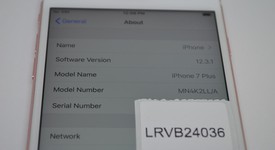 Good
													Apple iPhone 7 Plus - Unlocked, Rose Gold, 256 GB, A1661, photo 2 of 11