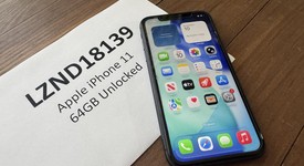 Good
													Apple iPhone 11 - Unlocked, Black, 64 GB, A2111, photo 2 of 4