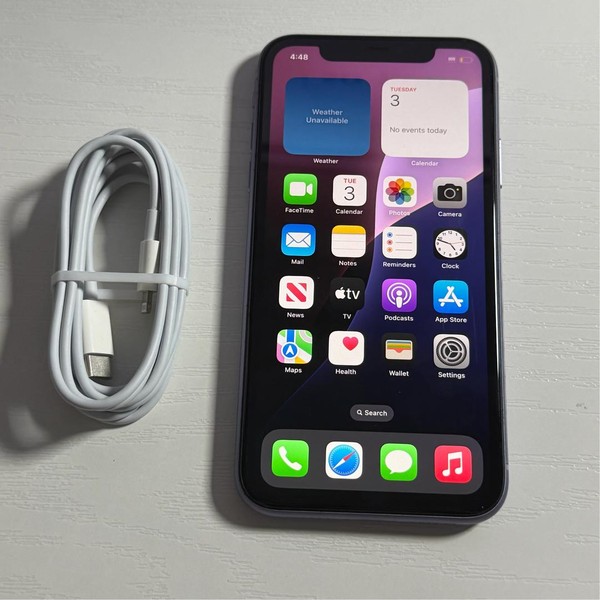 Apple iPhone 11 - Unlocked, 64 GB, Purple, A2111