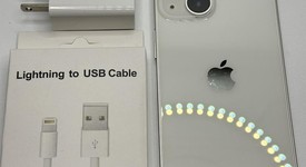 Good
													Apple iPhone 13 Mini - Unlocked, Starlight, 128 GB, A2481, photo 2 of 6