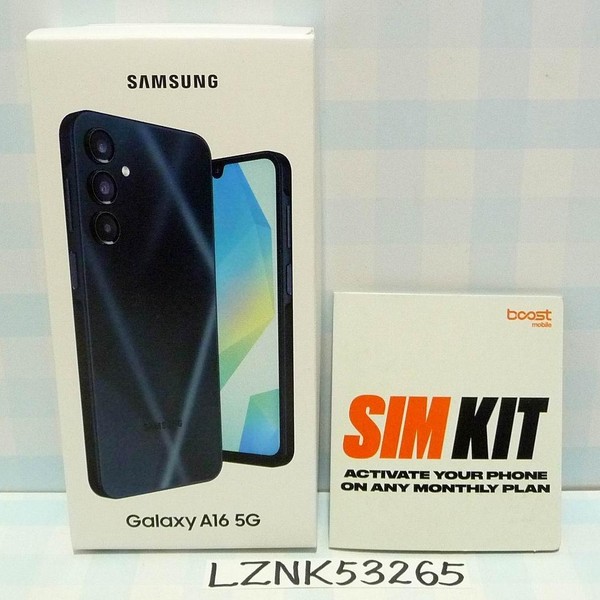 Samsung Galaxy A16 5G - Boost, 128 GB, Blueblack, 4 GB