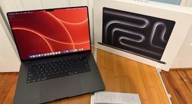 Mint
													MacBook Pro Late 2023 (M3) - 16" - Apple M3 Pro 12-core, Black, 1 TB, 18 GB, 18-core GPU, photo 1 of 16