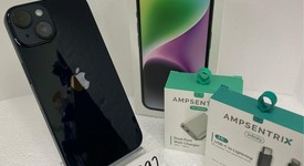 Mint
													Apple iPhone 14 - Unlocked, Midnight, 128 GB, A2649, photo 1 of 10