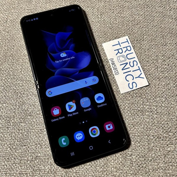 Samsung Galaxy Z Flip3 5G - AT&T, 256 GB, Black, 8 GB, SM-F711U