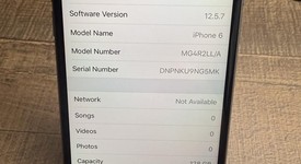 Fair
													Apple iPhone 6 - AT&T, Gray, 128 GB, A1549, photo 5 of 9