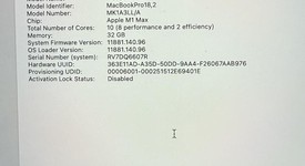 Good
													MacBook Pro 2021 - 16" - Apple M1 Max, Silver, 1 TB, 32 GB, photo 3 of 9