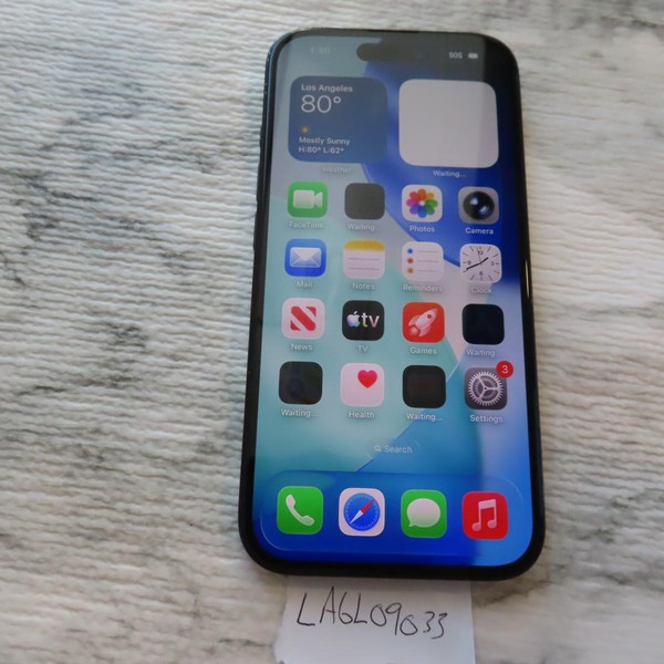 Apple iPhone 16 - Unlocked, 128 GB, Black, A3081
