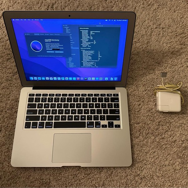 MacBook Air 2015 - 13 inch - Silver, 128 GB, 4 GB