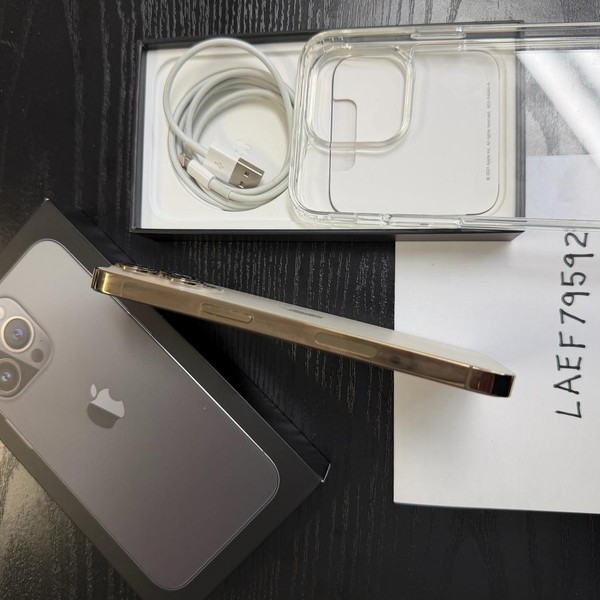 Apple iPhone 13 Pro - Unlocked, 128 GB, Gold, A2483