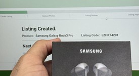 New
													Samsung Galaxy Buds3 Pro - Silver, photo 1 of 3