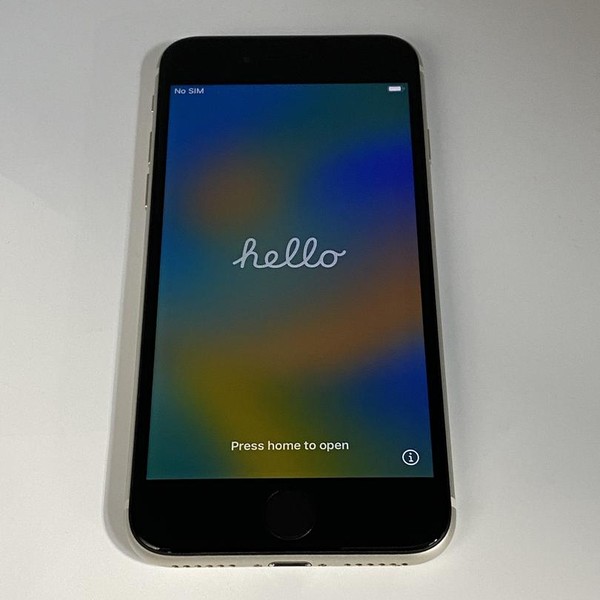 Apple iPhone SE 3rd Gen 2022 - Unlocked, 64 GB, Starlight, A2595