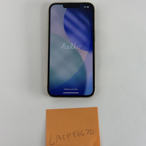 Apple iPhone 13 Pro - Unlocked, 128 GB, Gold, A2483