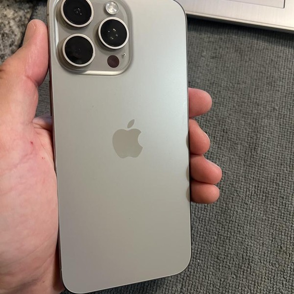 Apple iPhone 15 Pro Max - Unlocked, 256 GB, Natural, A2849