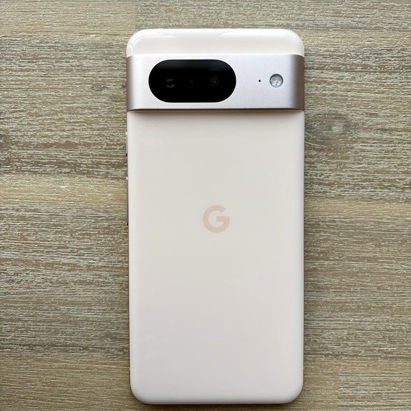 Google Pixel 8 - Unlocked, 128 GB, Rose, 8 GB, G9BQD, Sub-6 5G