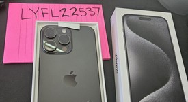 Mint
													Apple iPhone 15 Pro Max - Unlocked, Black, 256 GB, A2849, photo 1 of 8