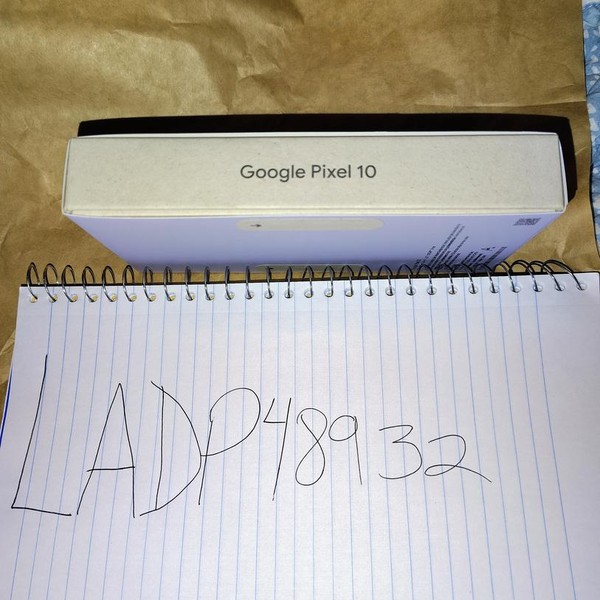 Google Pixel 10 - Unlocked, 128 GB, Frost, GLBW0